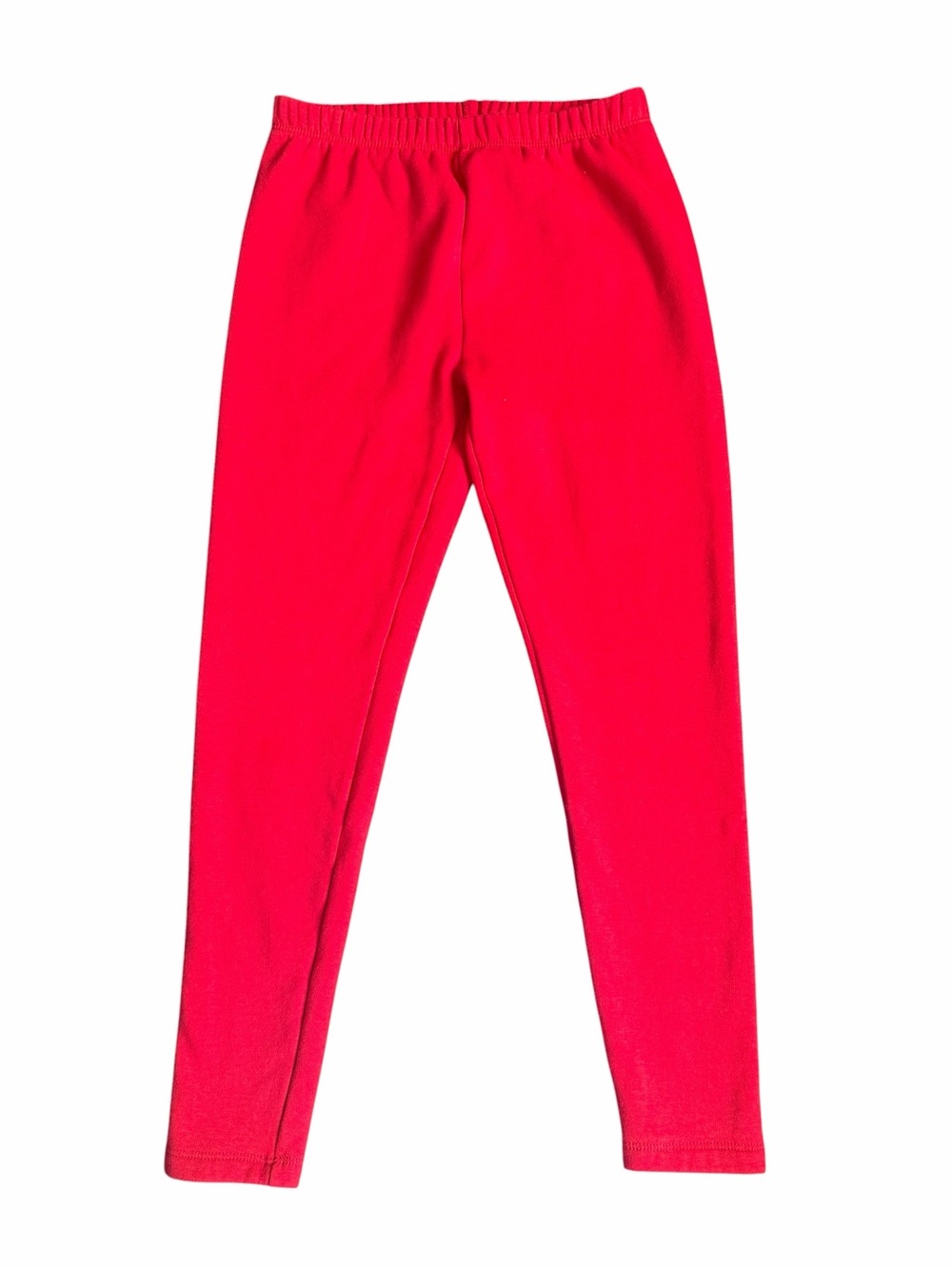 Cat & Jack Girls 10/12 Red Fleece Lined Leggings Warm Winter NWOT